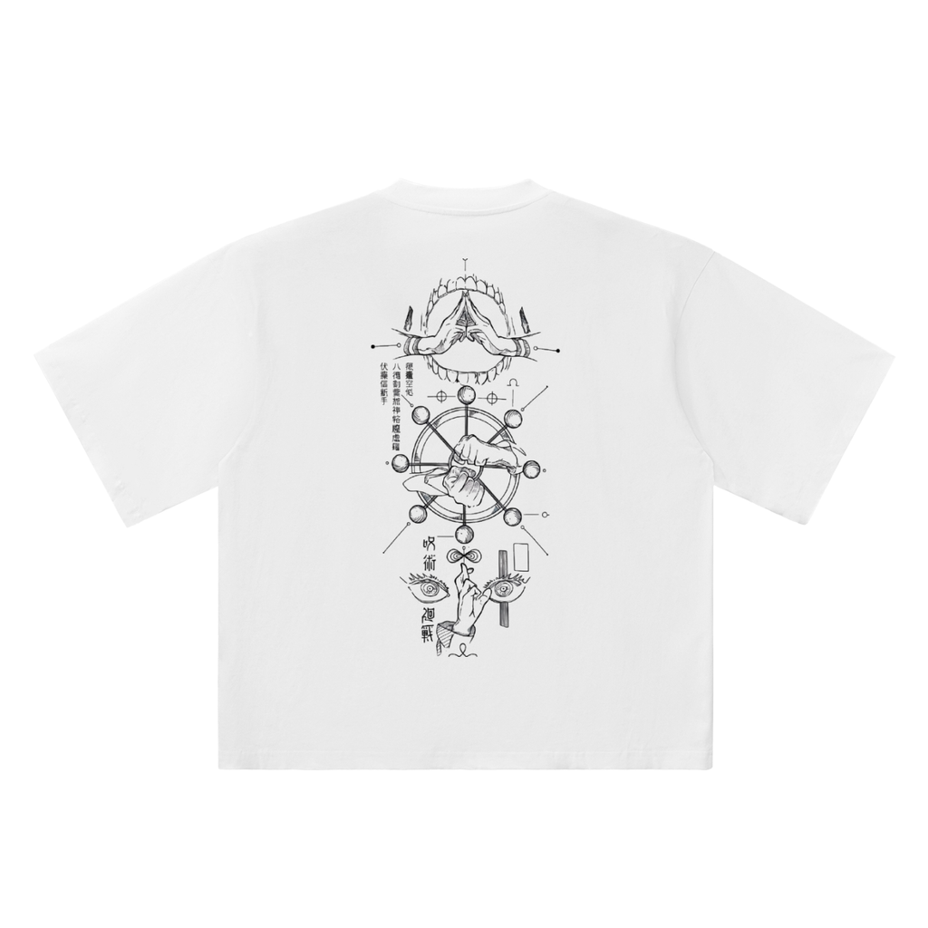 Unisex Anime Oversized Drop Shoulder T-Shirt 0003