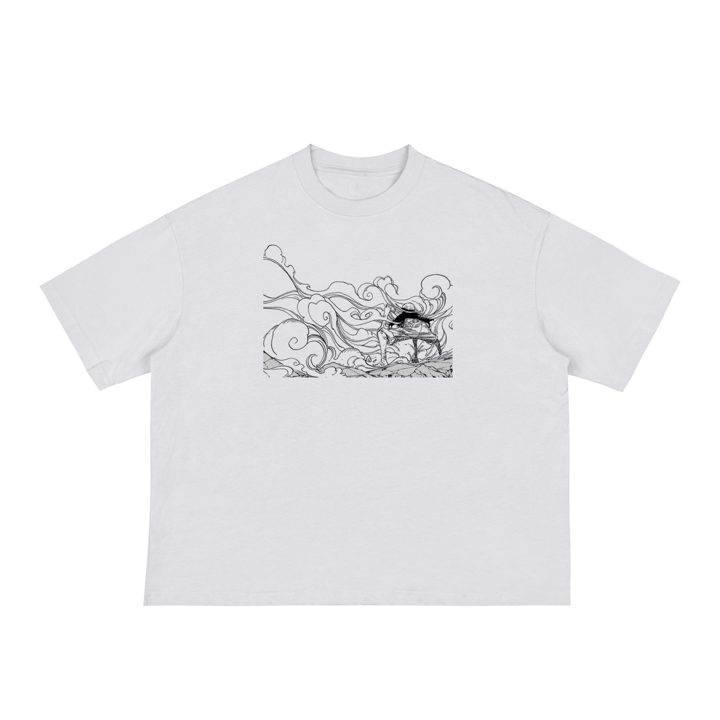 Unisex Anime Classic Loose Boxy Tee 0013