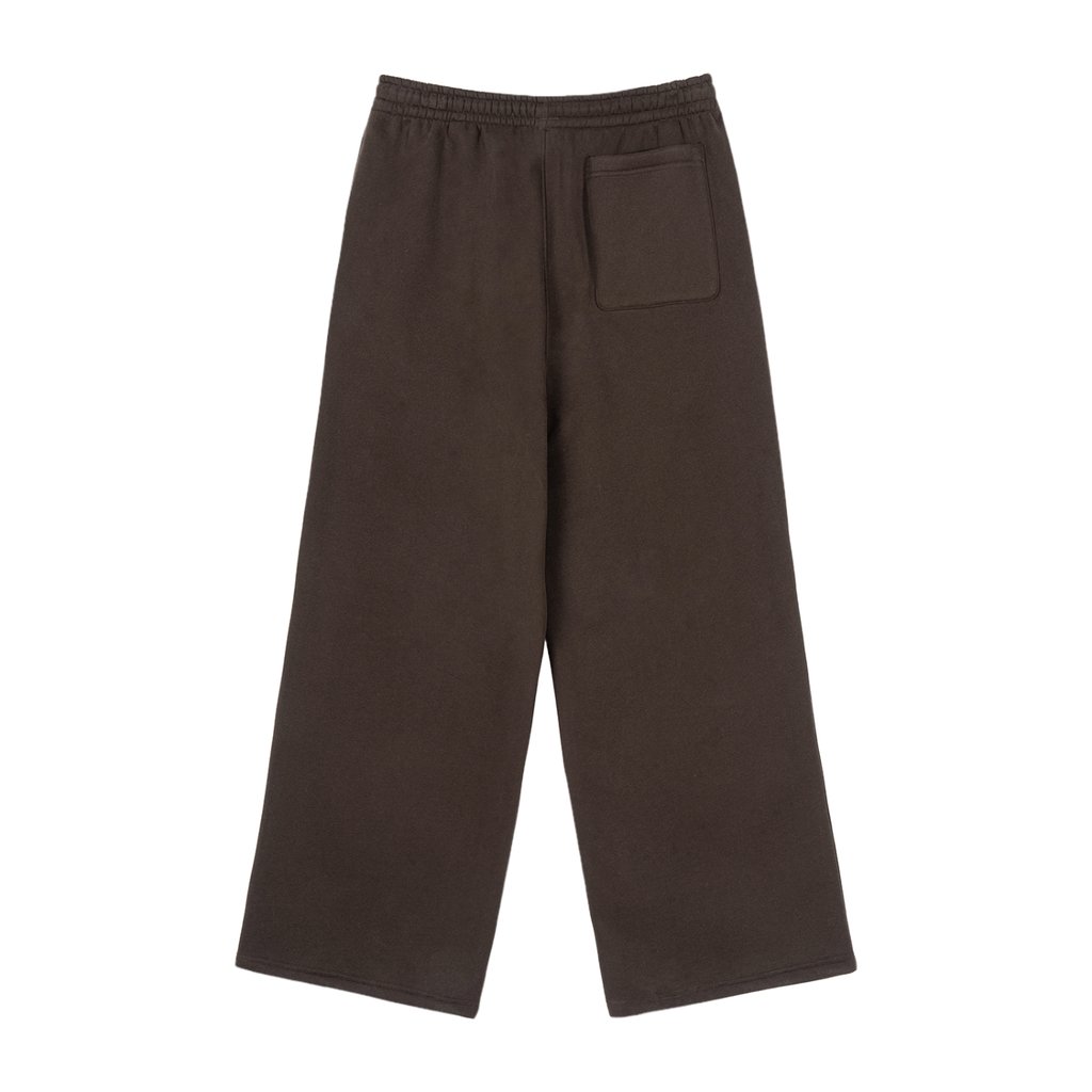 BLANK Fleece Drawstring Straight-Leg Sweatpants