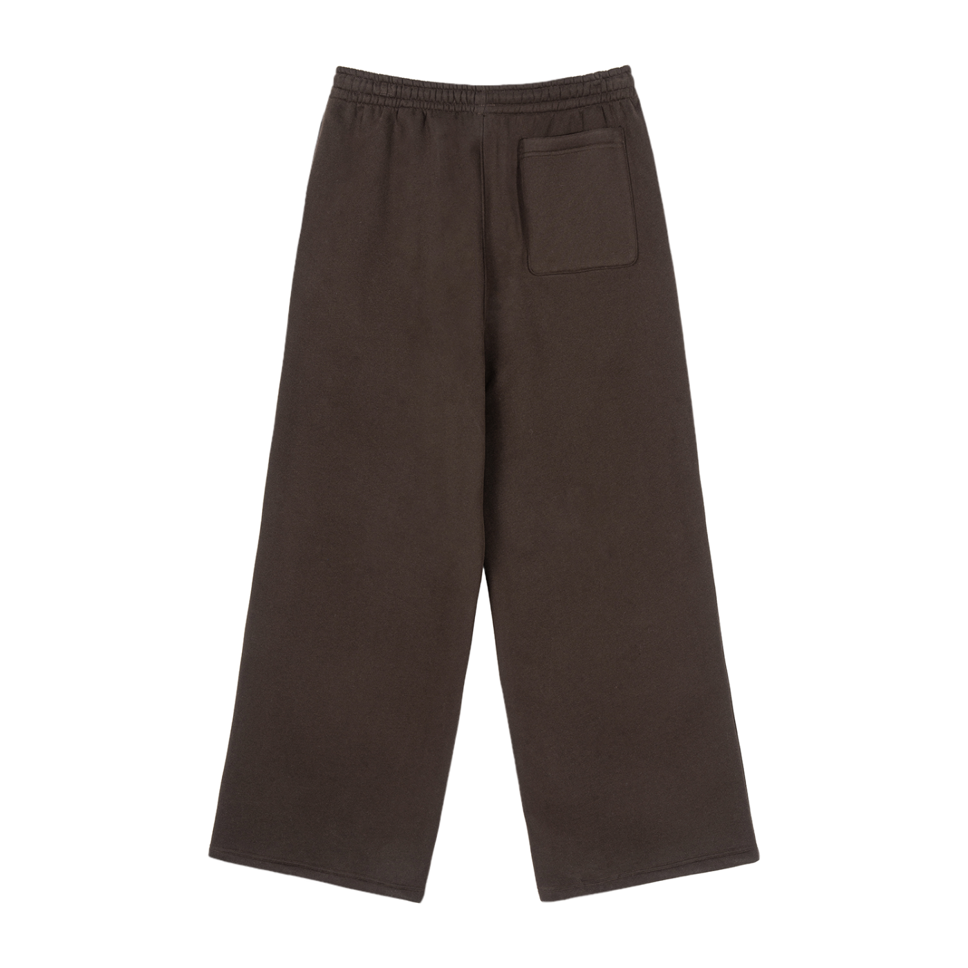 BLANK Fleece Drawstring Straight-Leg Sweatpants