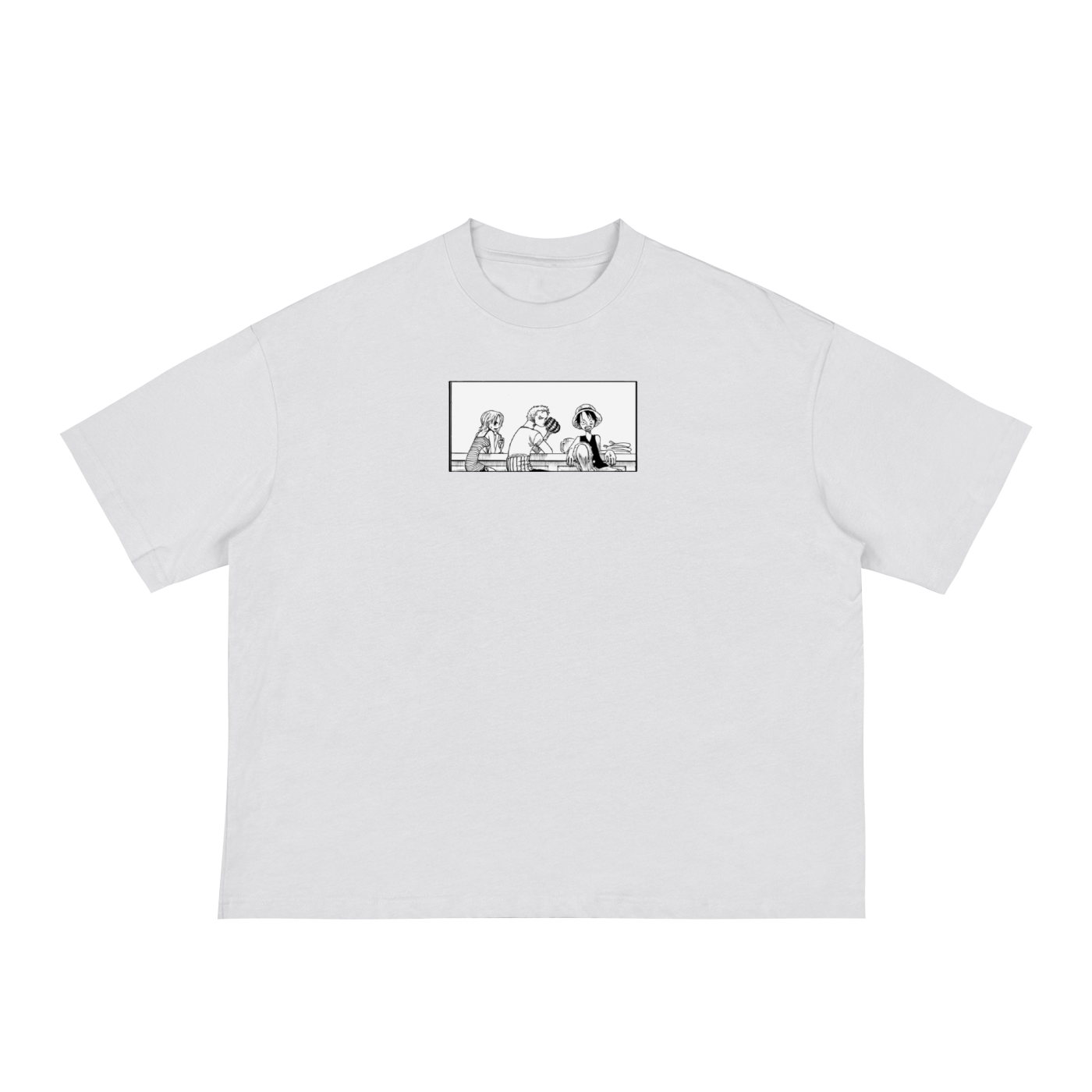Unisex Anime Classic Loose Boxy Tee 0002